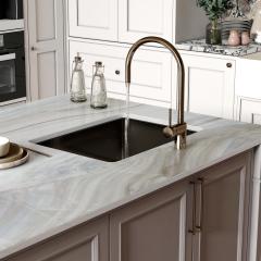 Bianco Lasa White Marble Slab Premium Natural White Marble