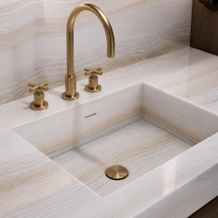 Bianco Lasa White Marble Slab Premium Natural White Marble