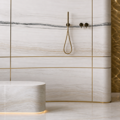 Bianco Lasa White Marble Slab Premium Natural White Marble