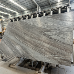 Luxury Cloudflow Blue Marble Slab