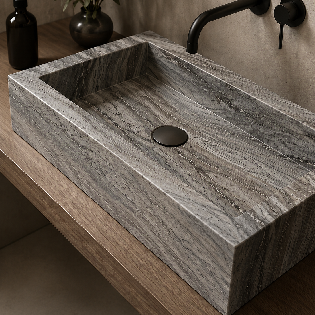 Luxury Cloudflow Blue Marble Slab