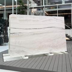 Bianco Lasa White Marble Slab Premium Natural White Marble