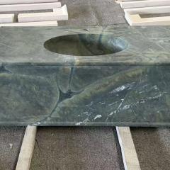 Victoria Green Marble Wash Basin Natural Green Tones