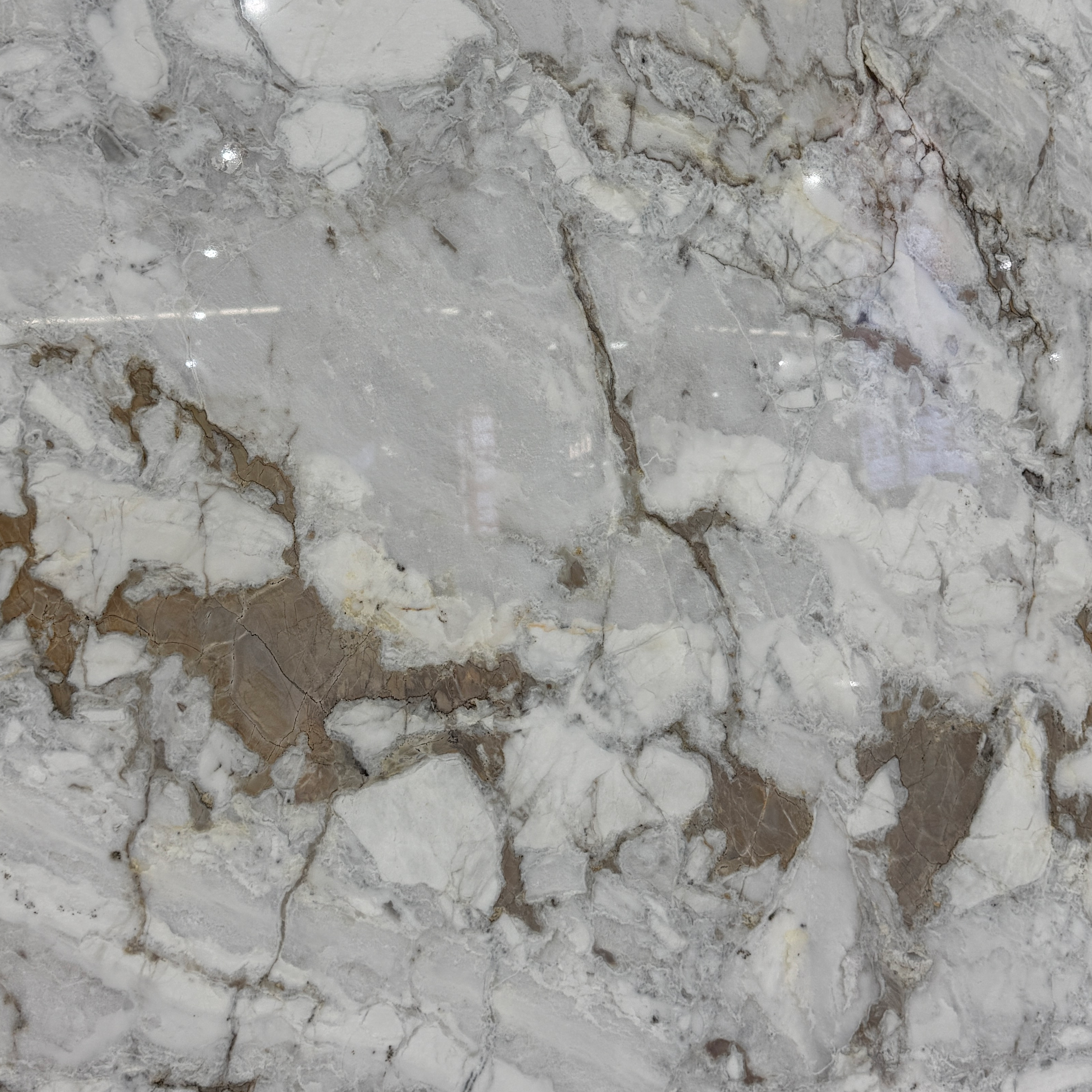 Fendi White Marble Slab Natural Luxury Stone