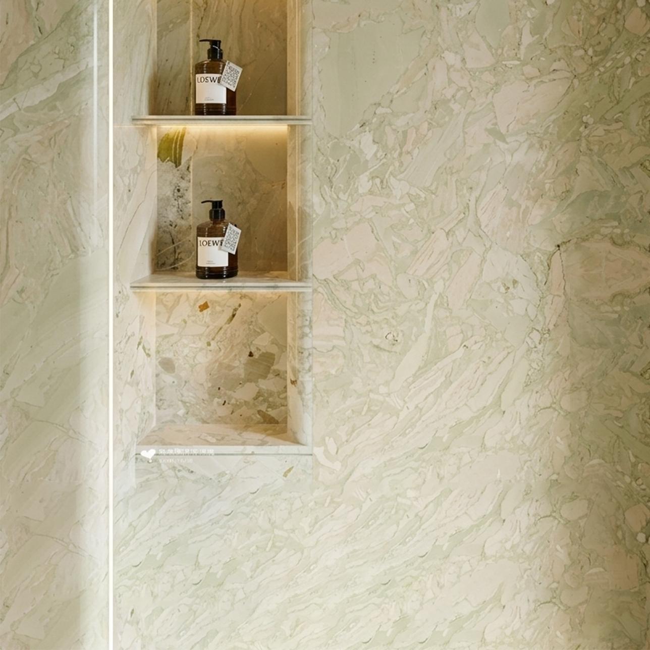 Natural Monet Four Seasons Marble Slab