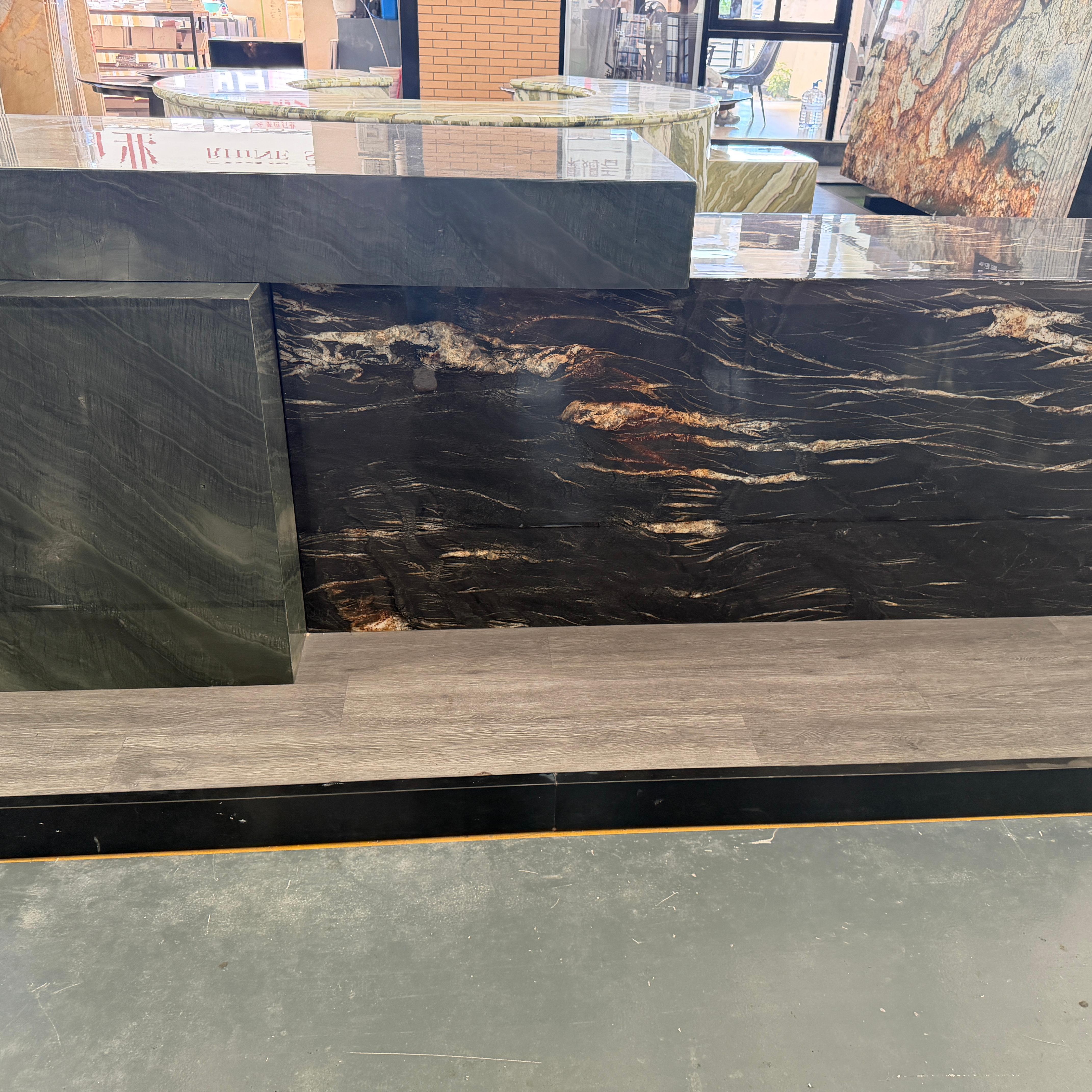 Polished Prada Gold Granite Slab