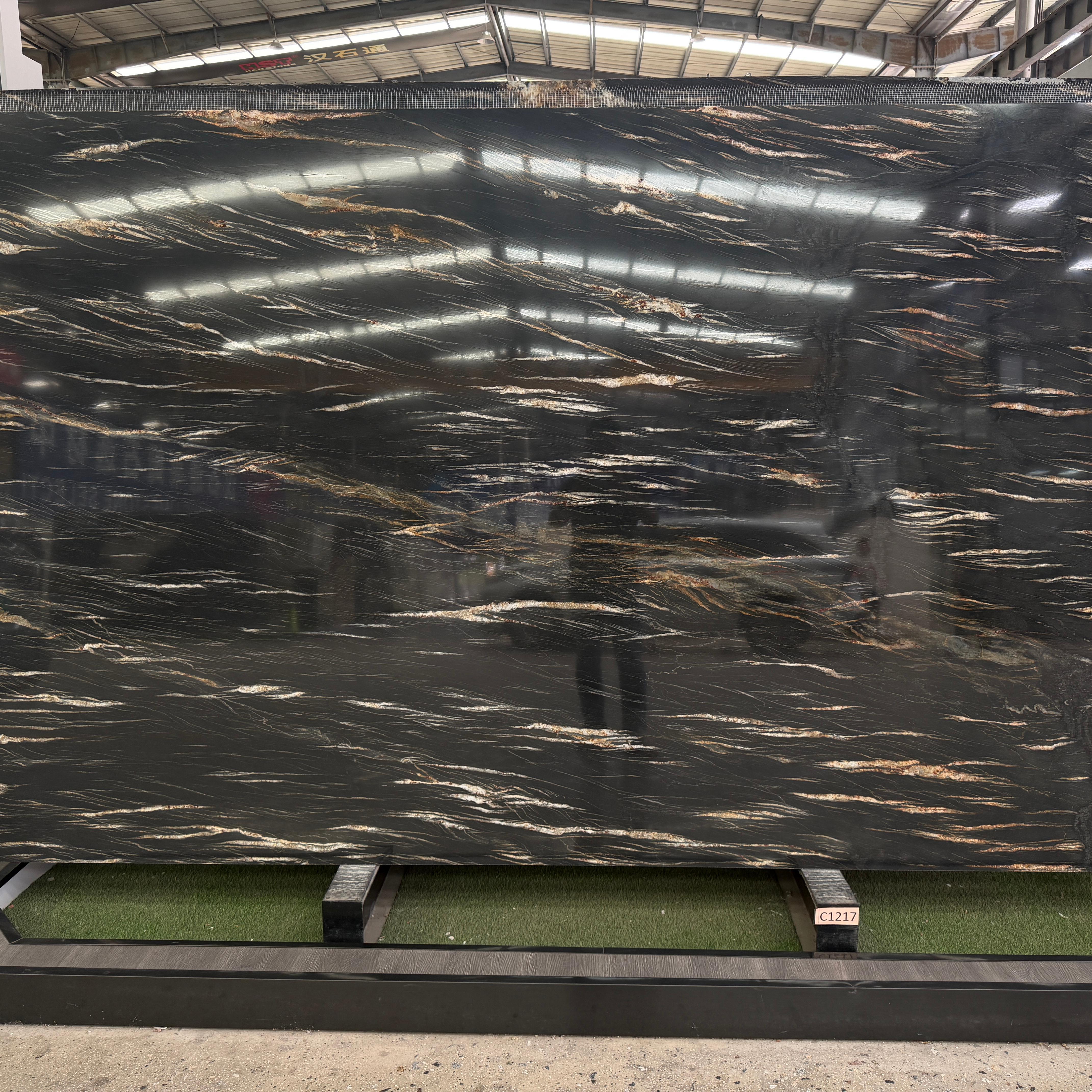 Polished Prada Gold Granite Slab