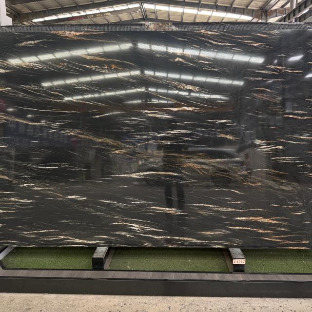Polished Prada Gold Granite Slab