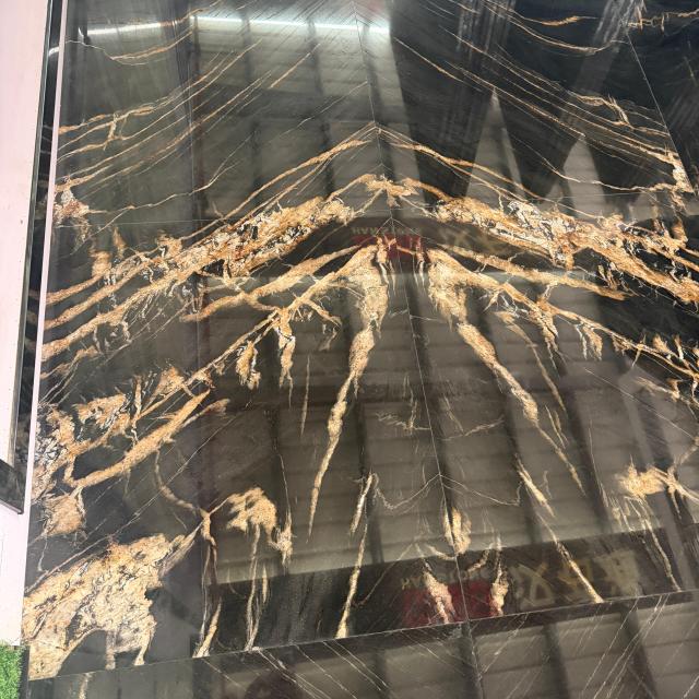 Polished Prada Gold Granite Slab