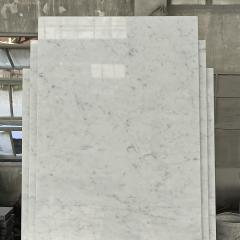 Carrara White Marble Tombstone Rectangular Design