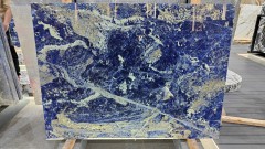 Bolivian Blue Marble Slab Luxury Natural Stone