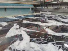Luxury Bvlgari Black Marble Slab