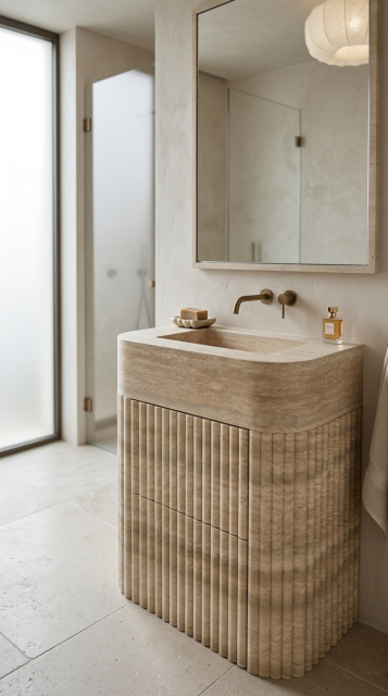Luxury Lane Crawford Travertine Slabs