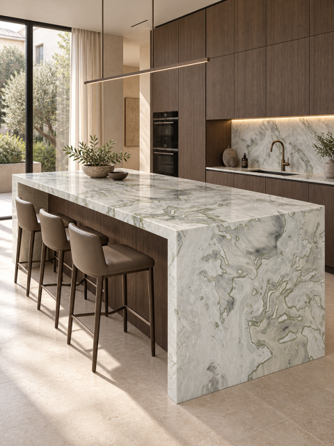 Jade Mirage Onyx Marble Slabs