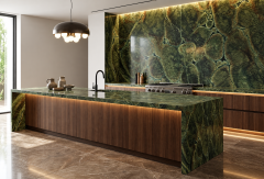 Victoria Green Marble Slab Natural Green Stone Large Slab