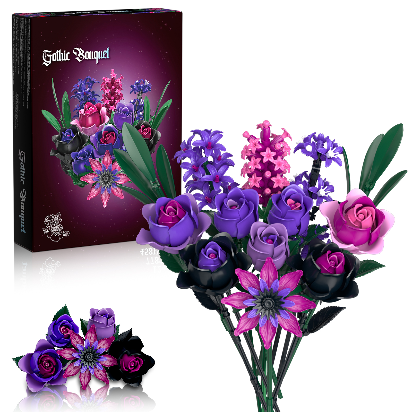 Gothic Purple Rose