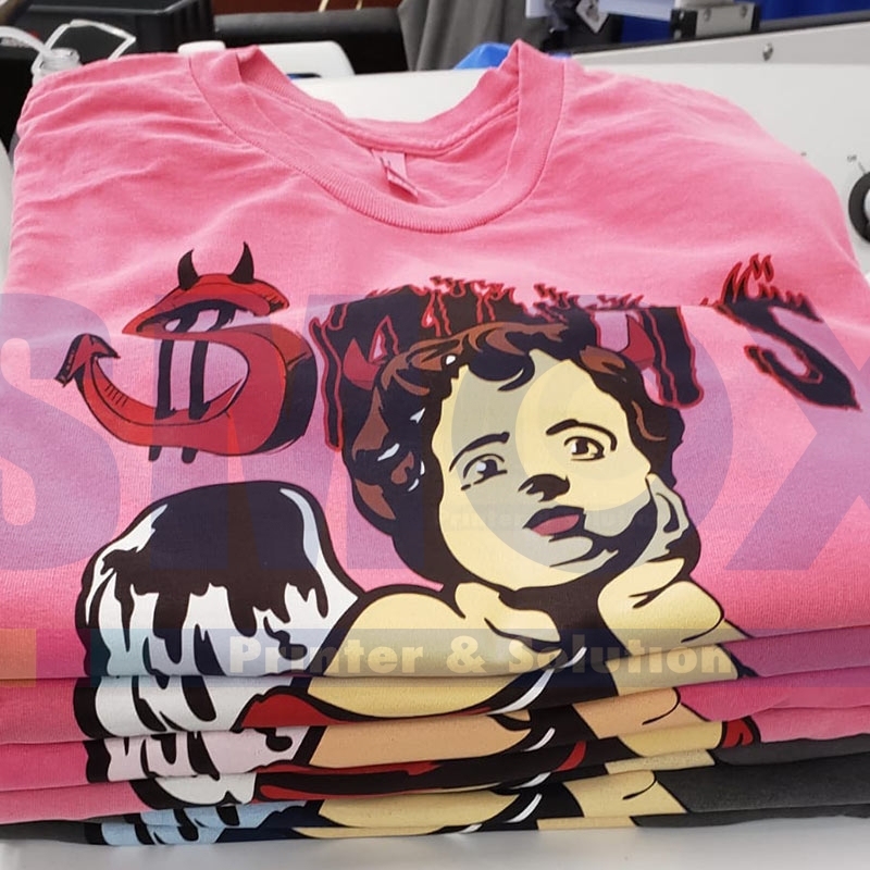 A2 DTG Printer direct to garmen t shirt printer