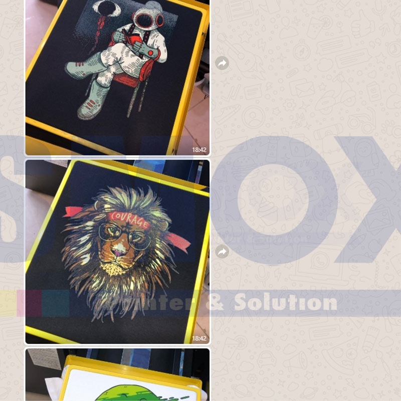 A2 DTG Printer direct to garmen t shirt printer