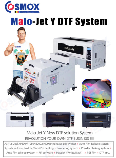 35CM A3 (45CM A2) DTF Printer Malo Jet-Y