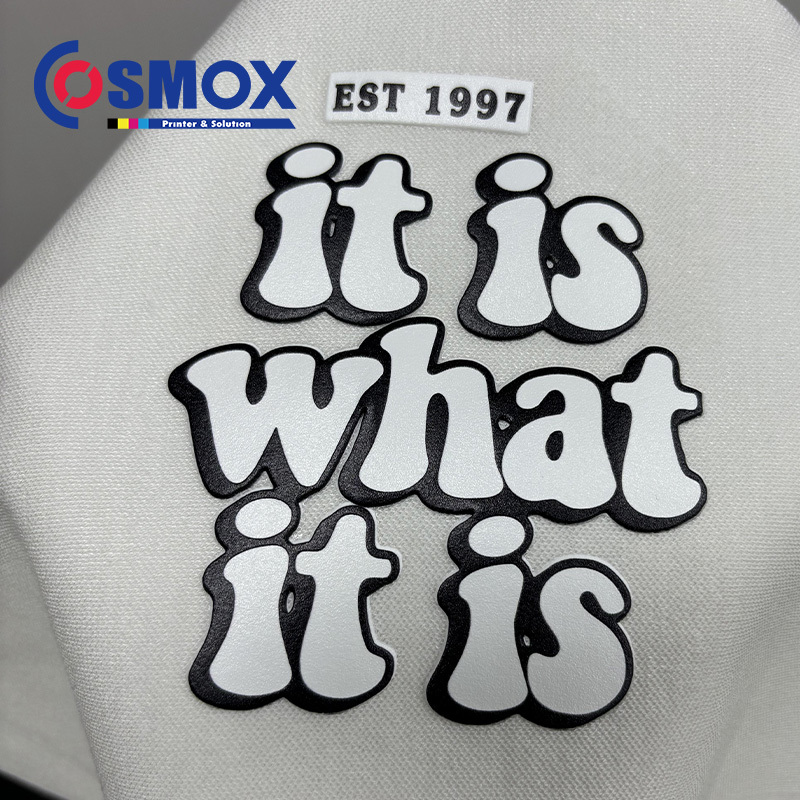 A3 A1 UV 3D Puff Embroidery DTF Printer