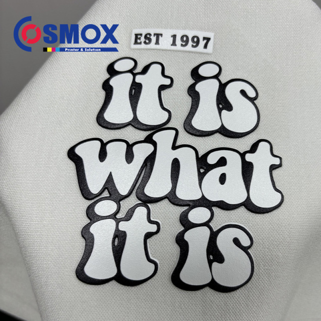 A3 A1 UV 3D Puff Embroidery DTF Printer
