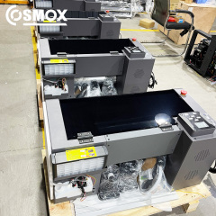 Cosmox A3 DTF Printer line up before packing back side