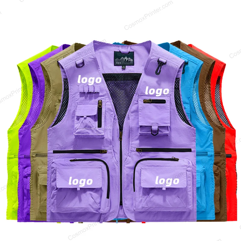 Workwear & Uniforms Logo Printed samples different colors