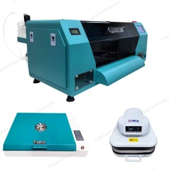 Cosmox A3 DTF Printer Sia Jet S with DTF oven and heating press machine