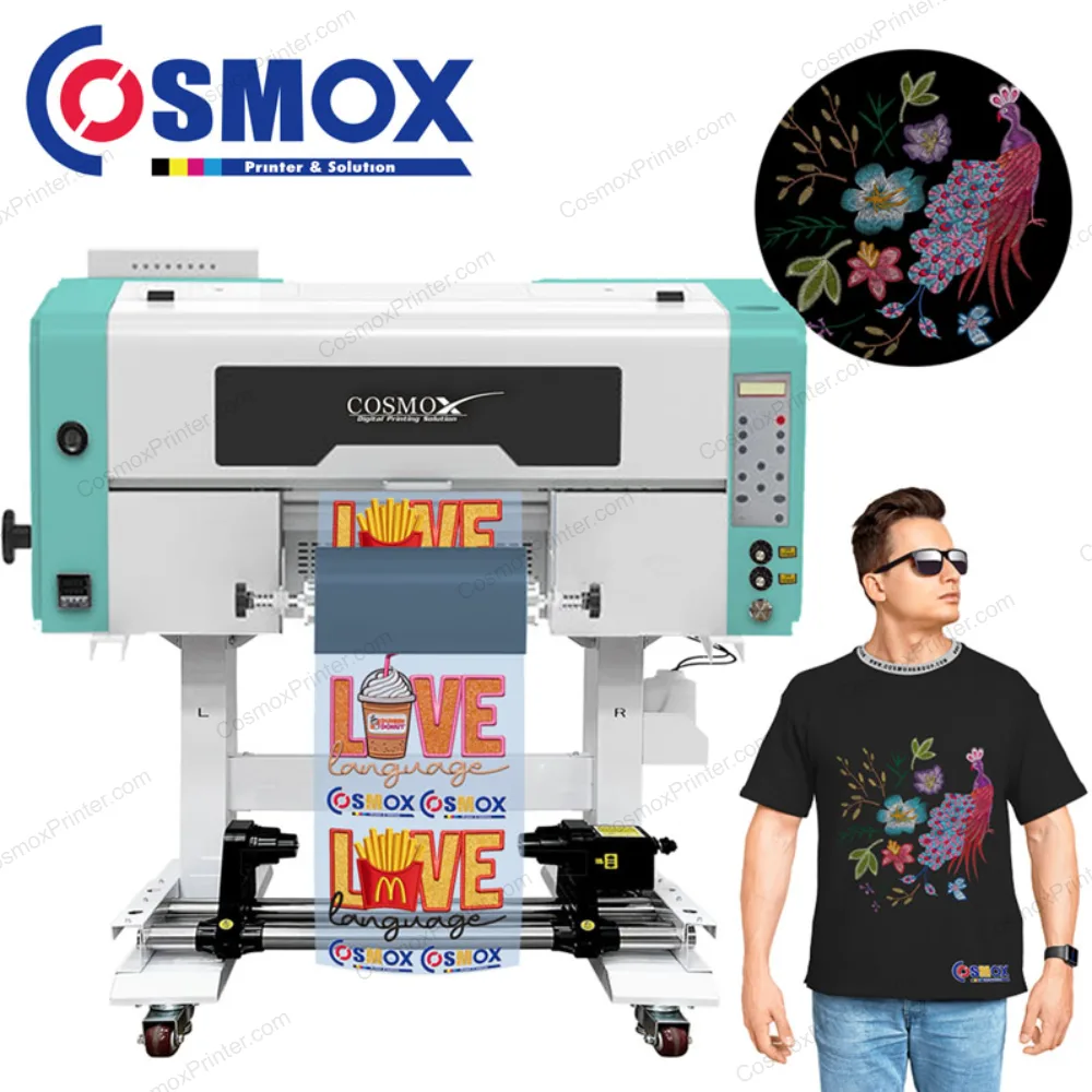 UV Embroidery / 3D TPU Label Printer