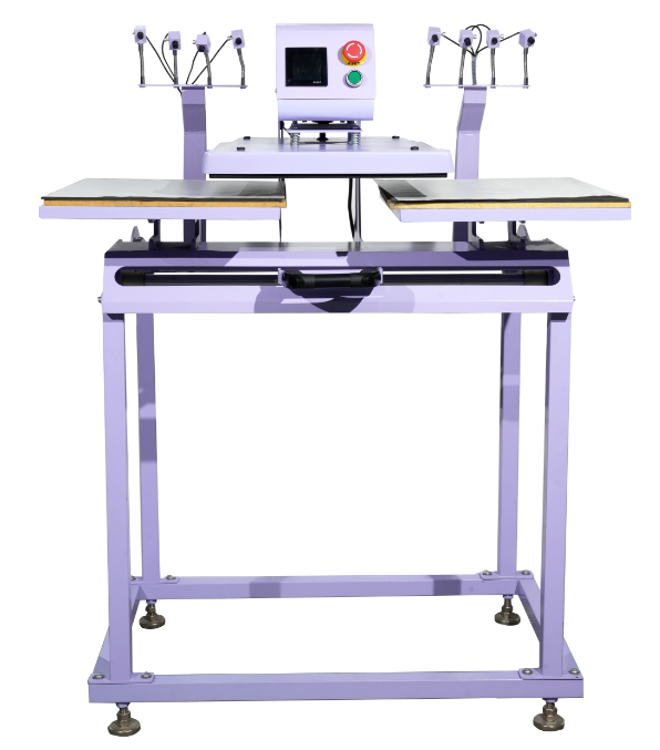 Professional 40x50CM Dual Station Electric Heat Press Laser Alignment for Sublimation T-Shirt Transfers
