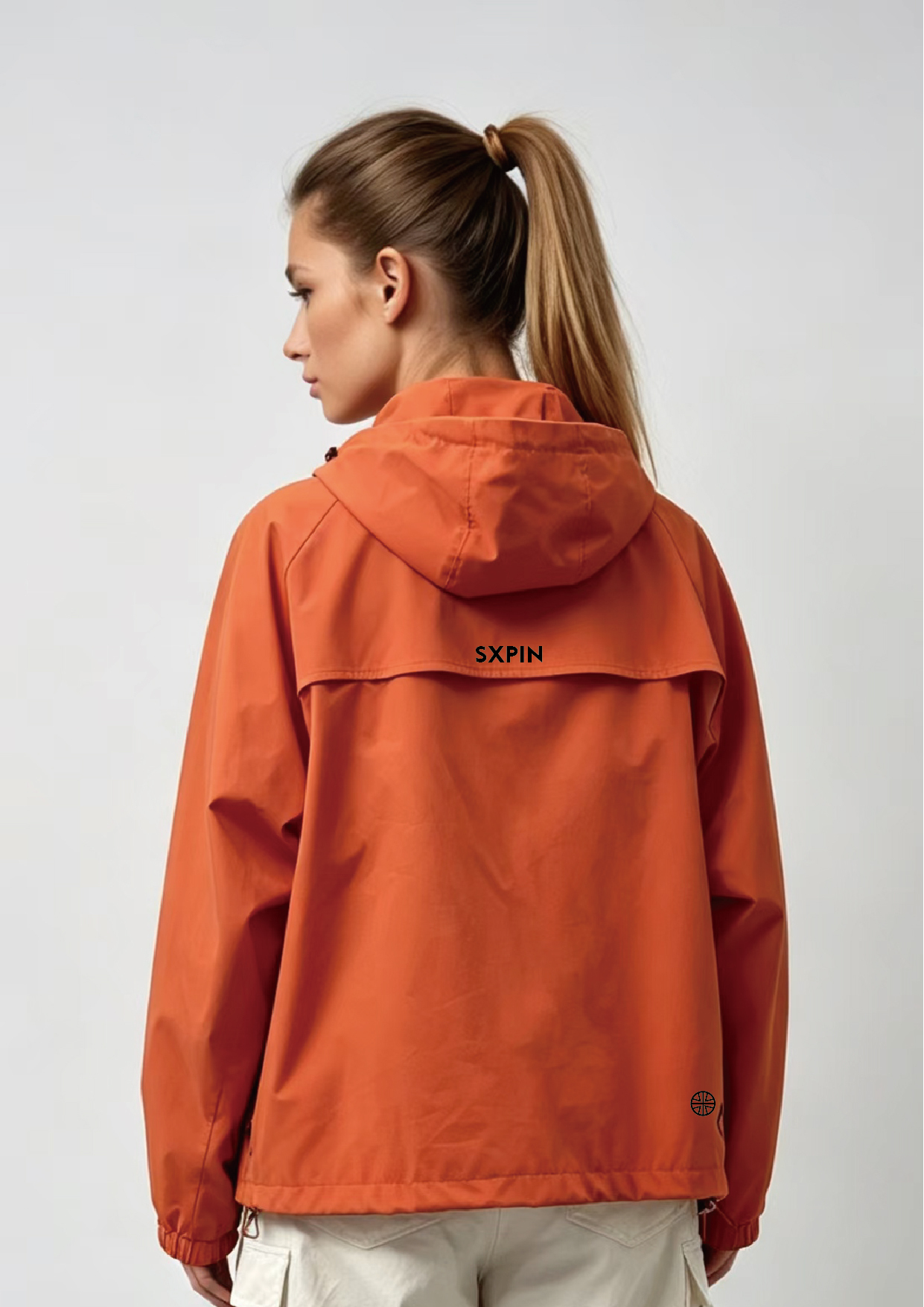 Women Outdoor Hooded Windbreaker,MY SHOP,Women Outdoor Hooded Windbreaker