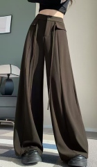 Women High Waist Drawstring Pleated Wide Leg Suit Pants,Sxping Fashion SHOP,Women High Waist Drawstring Pleated Wide Leg Suit Pants-Sxping Fashion SHOP