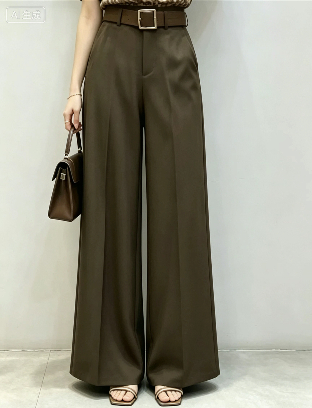 Women High Waist Wide Leg Suit Pants With Matching Belt,Sxping Fashion SHOP,Women High Waist Wide Leg Suit Pants With Matching Belt