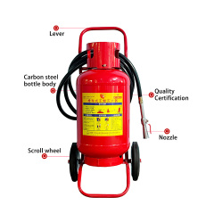 Wheeled 20kg ABC Dry Powder Fire Extinguisher,Guangdong Zhenxinglian Fire Protection Equipment Co., Ltd.,Wheeled 20kg ABC Dry Powder Fire Extinguisher