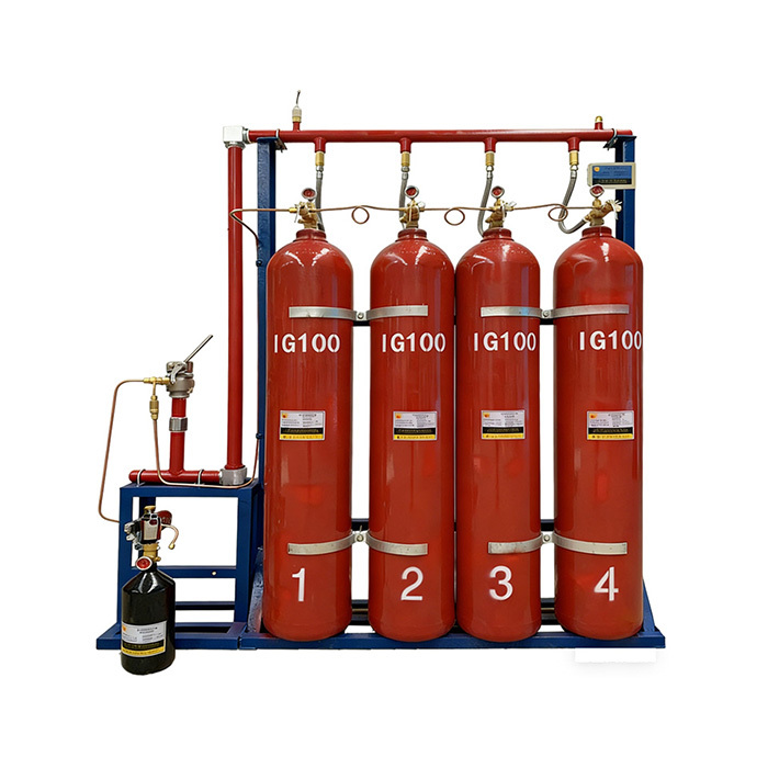 80L 15MPa IG100 gas fire suppression system,Guangdong Zhenxinglian Fire Protection Equipment Co., Ltd.,80L 15MPa IG100 gas fire suppression system