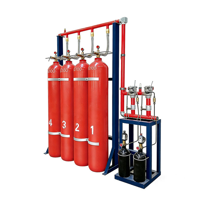 80L 15MPa IG100 gas fire suppression system,Guangdong Zhenxinglian Fire Protection Equipment Co., Ltd.,80L 15MPa IG100 gas fire suppression system