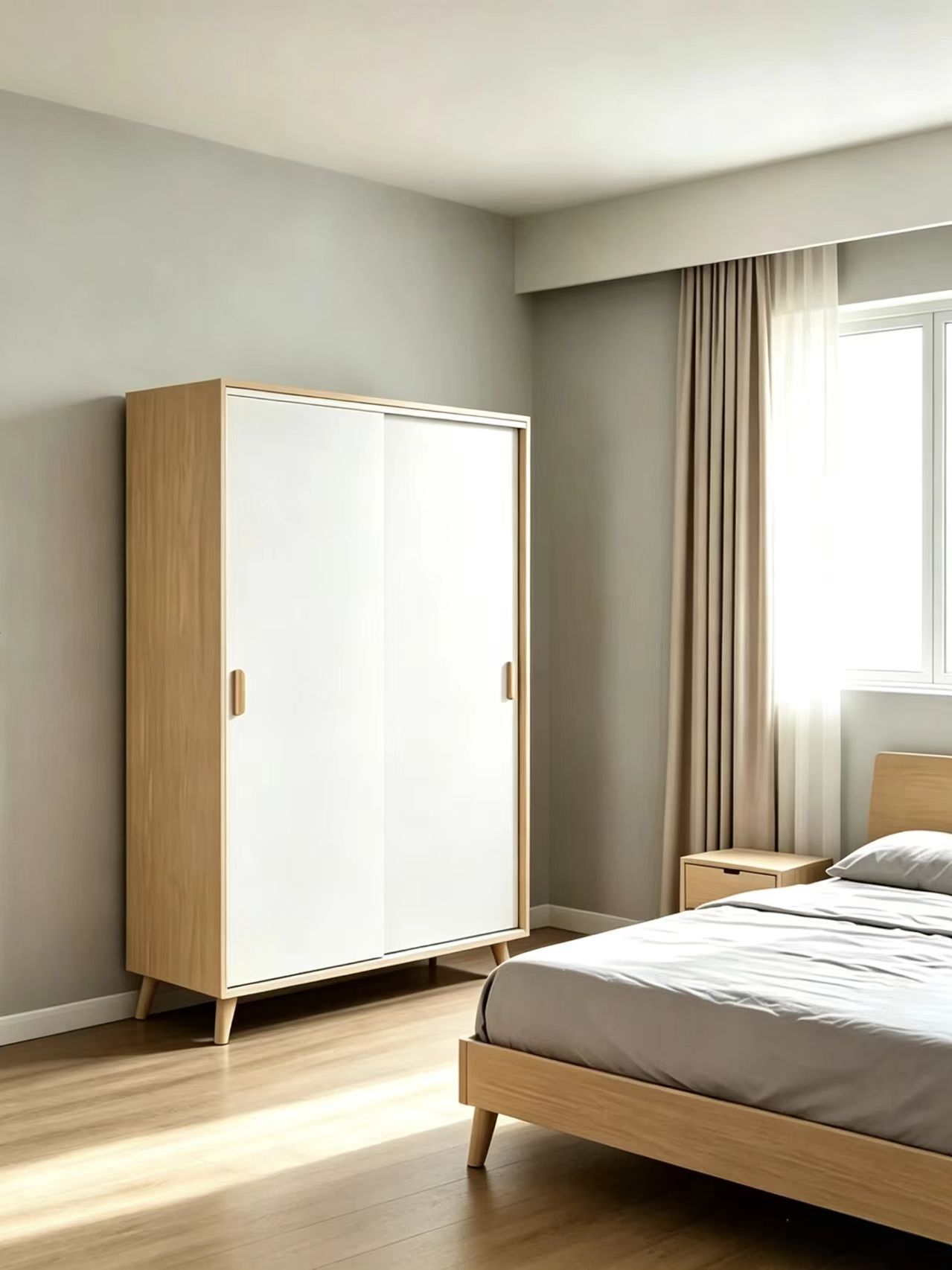 A11 移门板式衣柜 | 120cm 卧室收纳衣橱,MY SHOP,A11 移门板式衣柜 | 120cm 卧室收纳衣橱