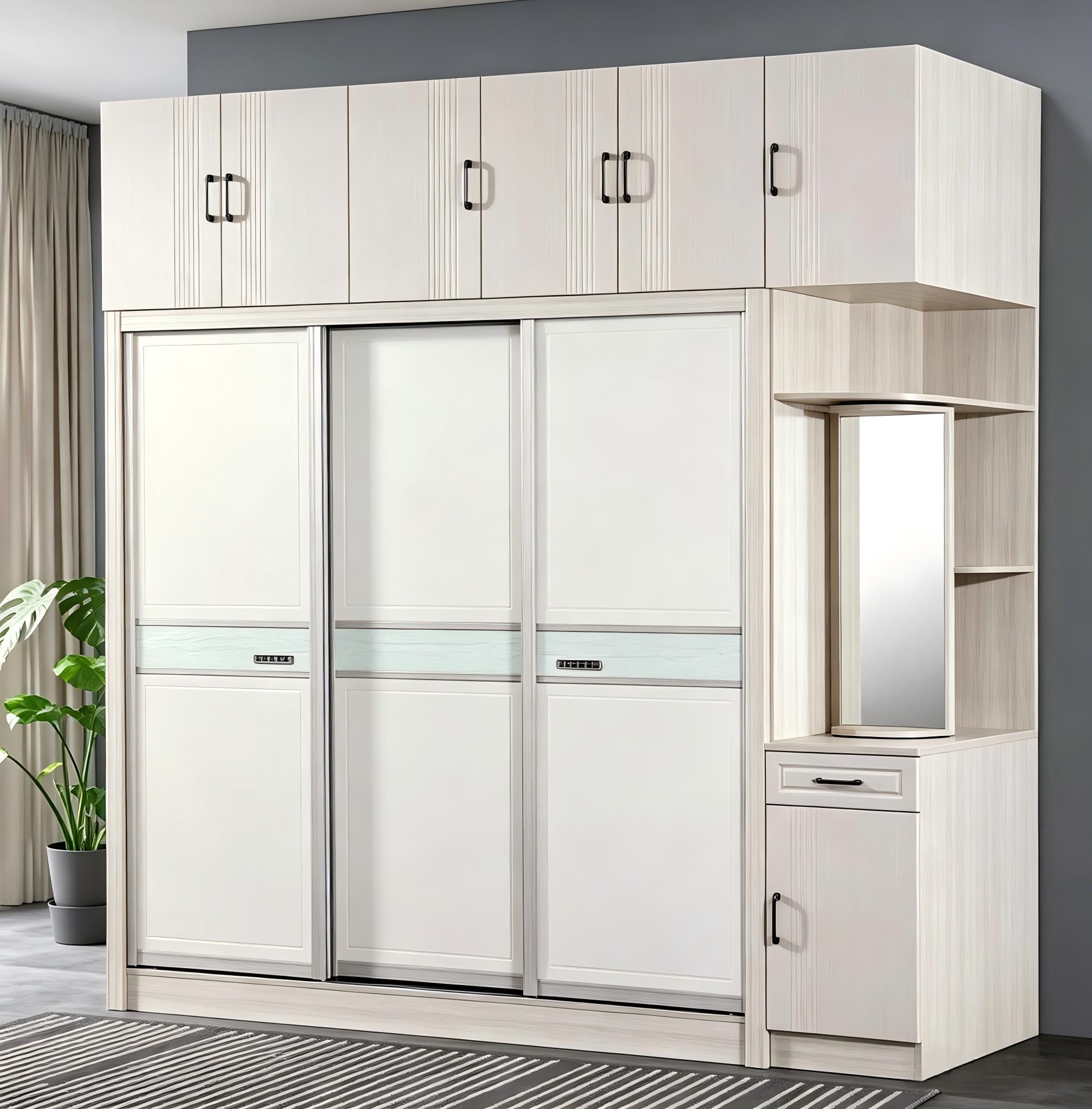 S-2020G “A Long Rainbow” (Vacuum-Formed) Corner Wardrobe Set,MY SHOP,S-2020G “A Long Rainbow” (Vacuum-Formed) Corner Wardrobe Set