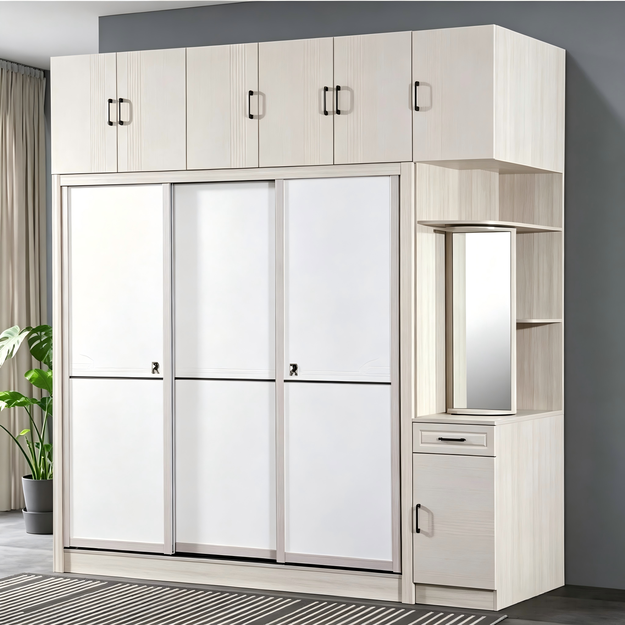 S-2020G “A Long Rainbow” (Vacuum-Formed) Corner Wardrobe Set,MY SHOP,S-2020G “A Long Rainbow” (Vacuum-Formed) Corner Wardrobe Set