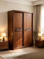 W5302 Two-Door Sliding Wardrobe,MY SHOP,W5302 Two-Door Sliding Wardrobe