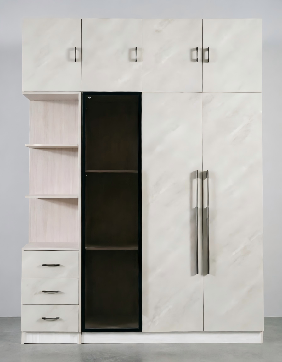 K9305 Modern Minimalist Three-Door Wardrobe,MY SHOP,K9305 Modern Minimalist Three-Door Wardrobe