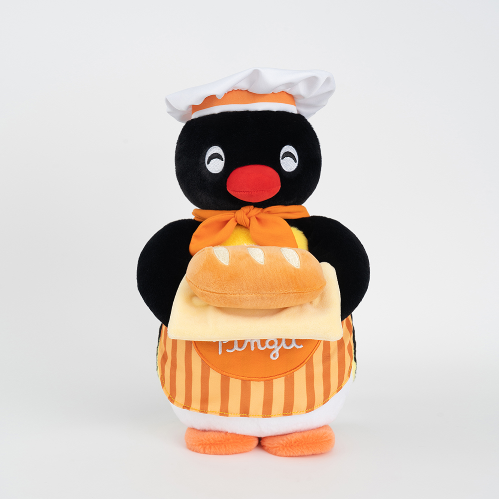 PINGU Happy Chef Series Plush Figure - Baking Style,YOUMAI ANIMATION,PINGU Happy Chef Series Plush Figure - Baking Style