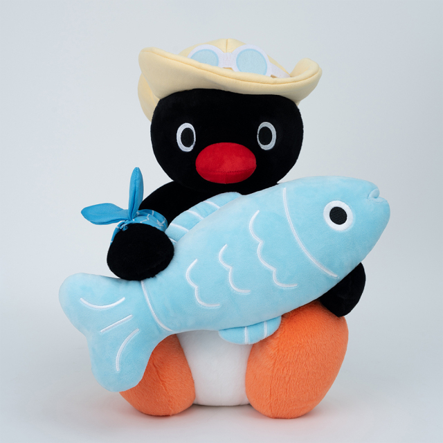 PINGU - Fishing King Series Coin Purse - Empty Catch,YOUMAI ANIMATION,PINGU - Fishing King Series Coin Purse - Empty Catch