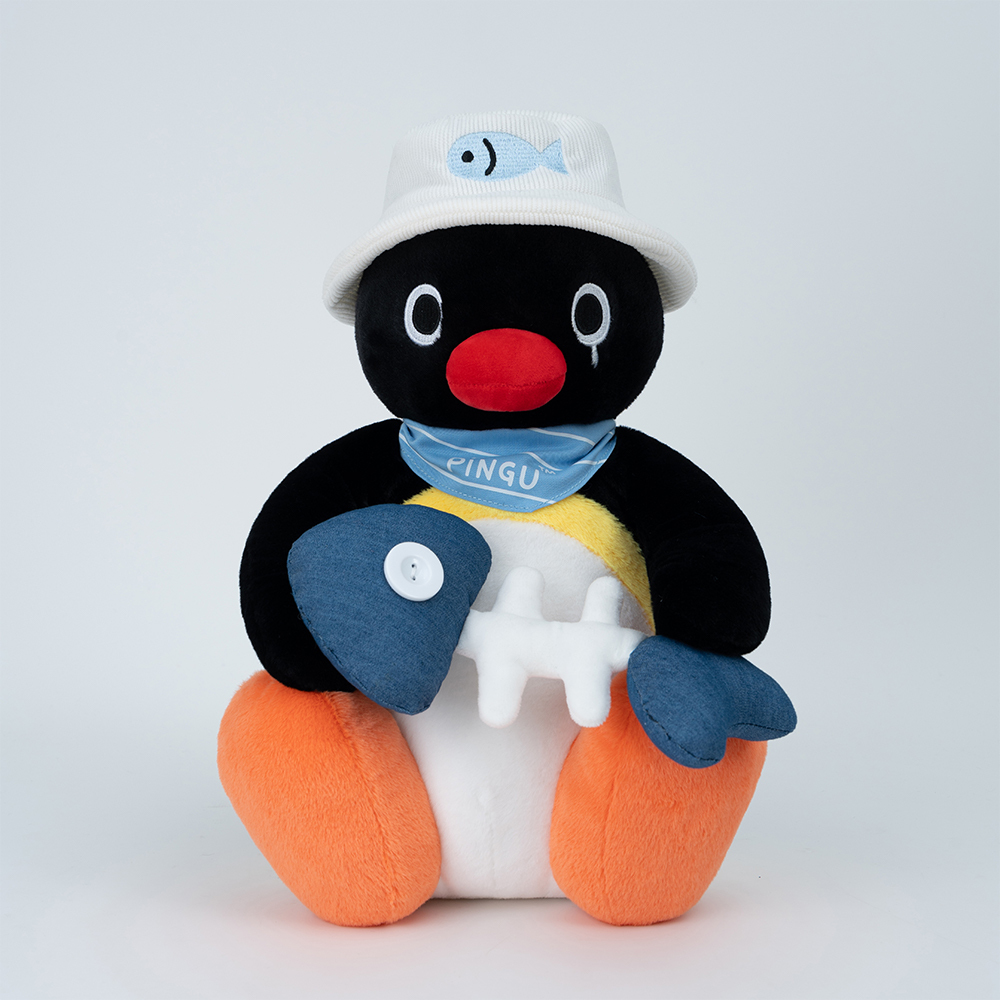 PINGU - Fishing King Series Coin Purse - Empty Catch,YOUMAI ANIMATION,PINGU - Fishing King Series Coin Purse - Empty Catch