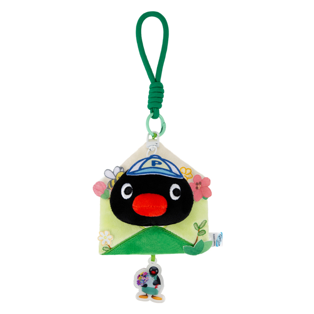 PINGU Letters from the South Series Plush Keychain - Southern Messenger,YOUMAI ANIMATION,PINGU Letters from the South Series Plush Keychain - Southern Messenger