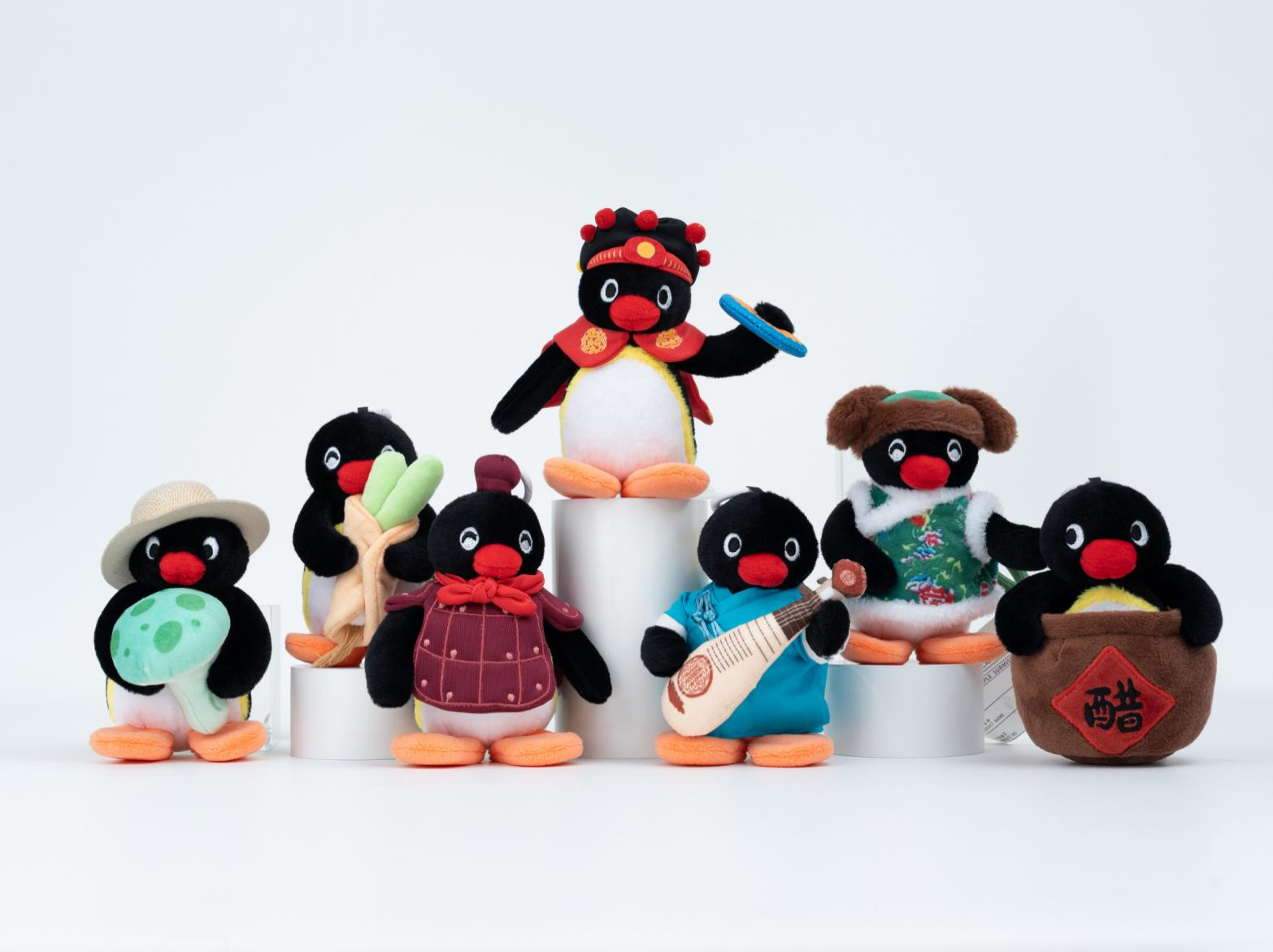 PINGU - World Map Series Keychain Blind Box,YOUMAI ANIMATION,PINGU - World Map Series Keychain Blind Box