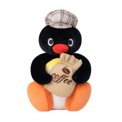 PINGU - Signature Coffee Series Plush Figure GU Coffee Bean,YOUMAI ANIMATION,PINGU - Signature Coffee Series Plush Figure GU Coffee Bean