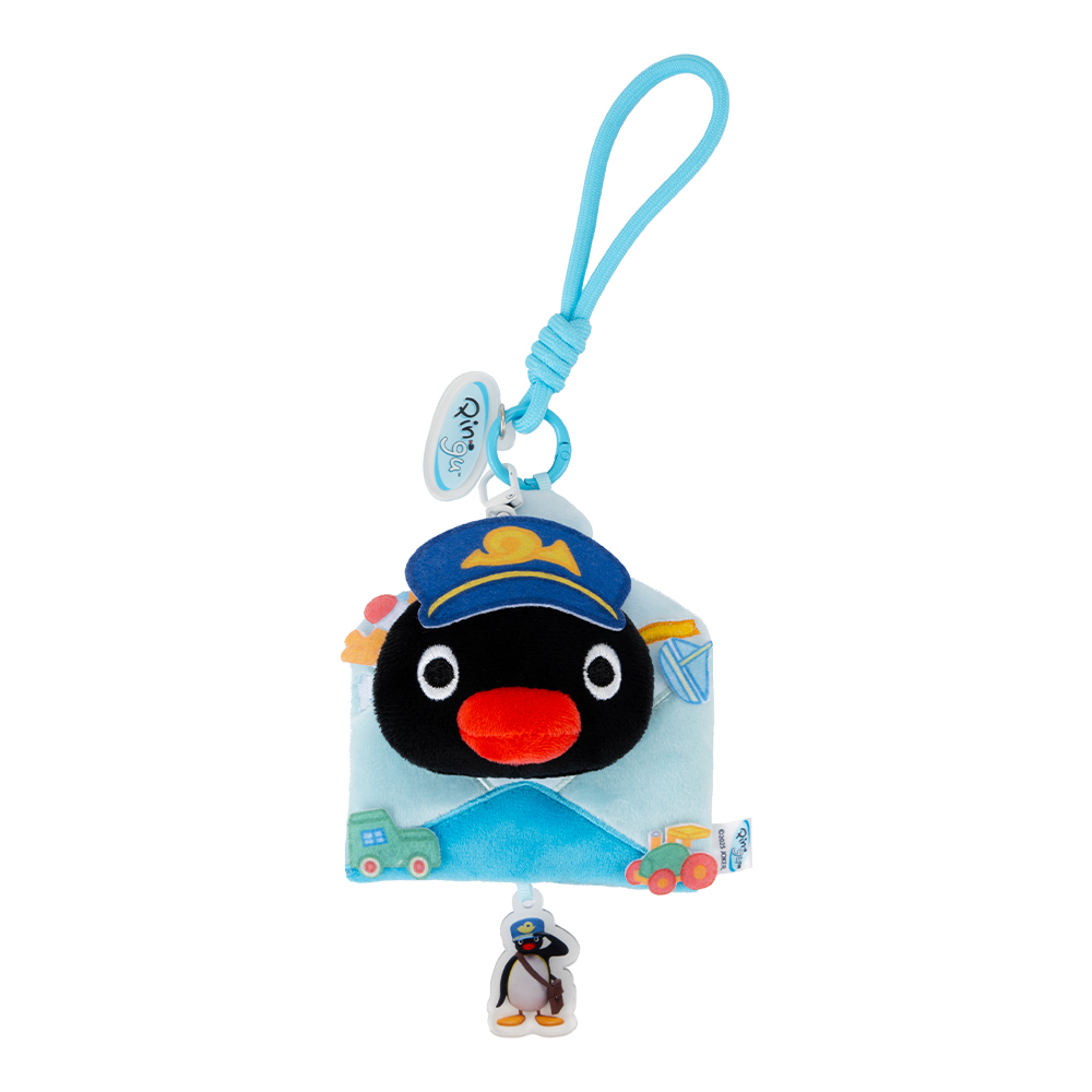 PINGU Letters from the South Series Plush Keychain - Southern Messenger,YOUMAI ANIMATION,PINGU Letters from the South Series Plush Keychain - Southern Messenger