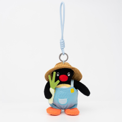 PINGU Happy Farm Series Plush Keychain Blind Box,YOUMAI ANIMATION,PINGU Happy Farm Series Plush Keychain Blind Box