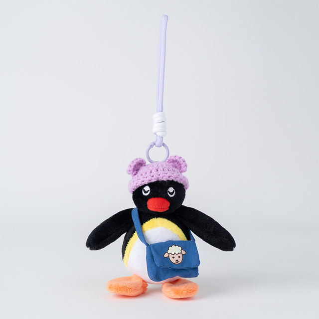 PINGU - Cute Hat Friend Plush Keychain - Noot Style,YOUMAI ANIMATION,PINGU - Cute Hat Friend Plush Keychain - Noot Style